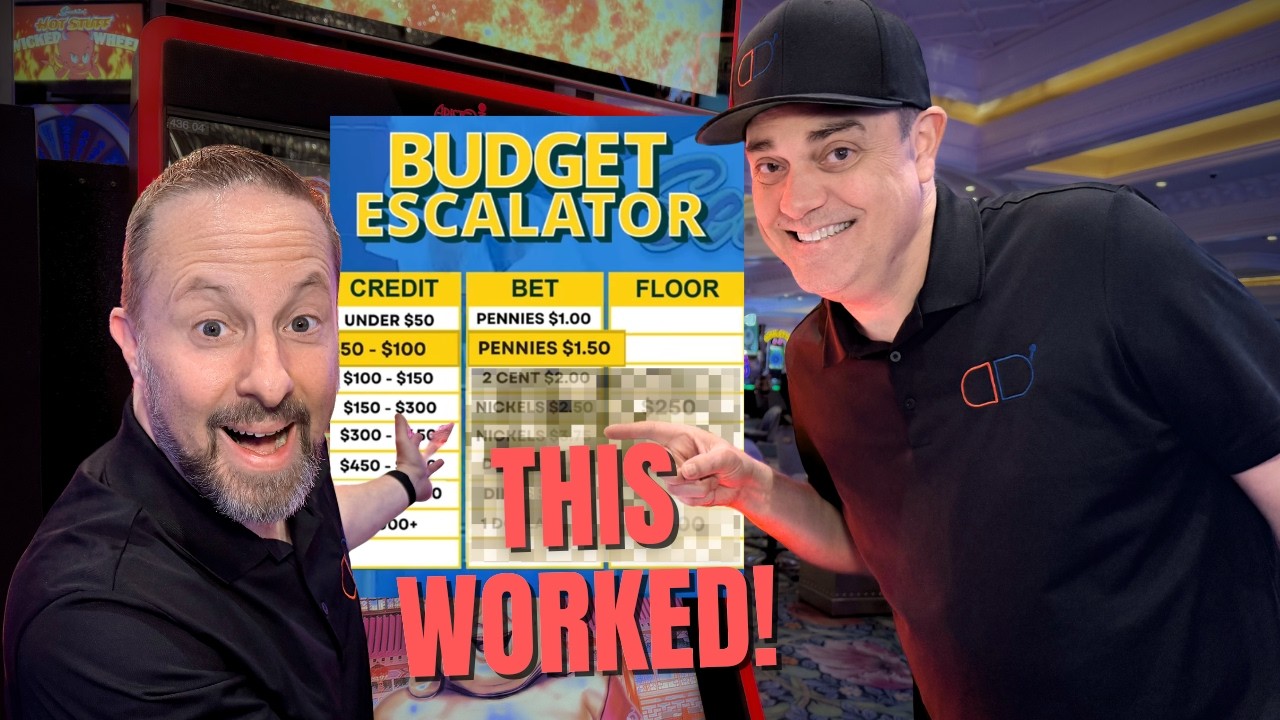 Our Low Limit Escalator Slot Strategy Worked!