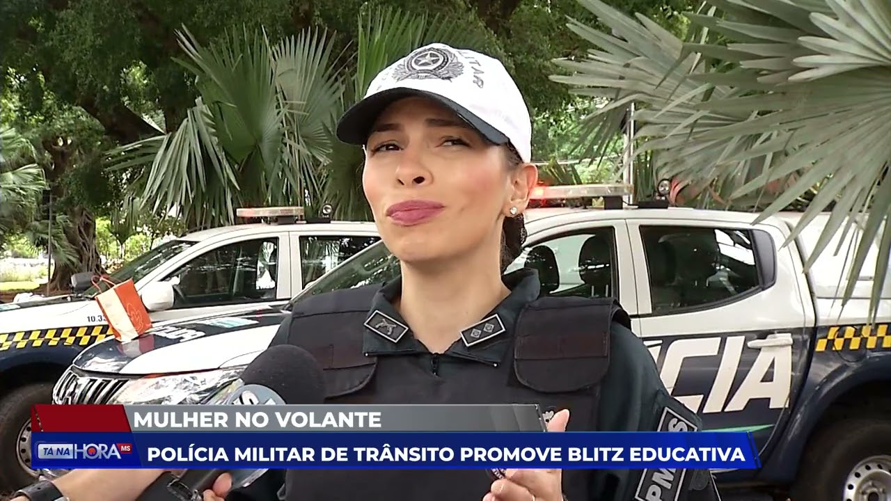 Batalhão de Trânsito promove blitz educativa em alusão ao dia da mulher