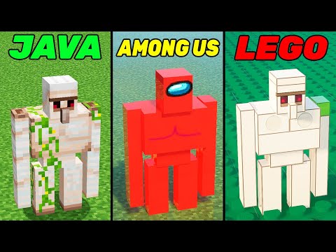 java vs sus vs lego