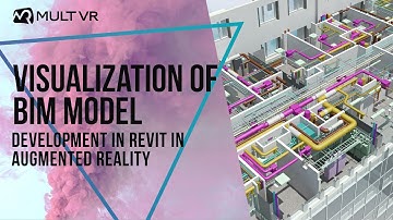 Visualization of a BIM model designed in Revit in augmented reality
