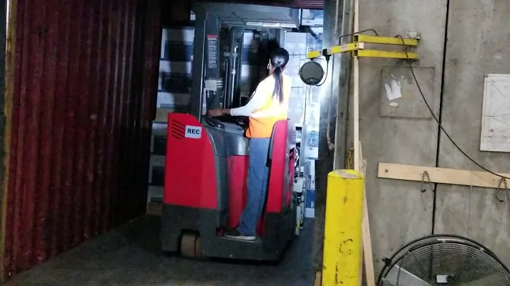 Slip sheet offloading