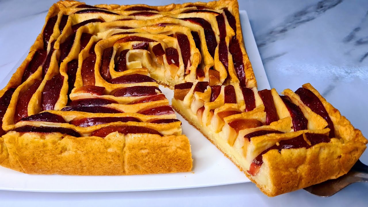 Самый красивый и вкусный яблочный пирог 👌 не такой, как обычно 😲!!!