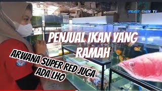 REVIEW TOKO IKAN HIAS BANDUNG RUPANYA ADA STOK ARWANA SUPER RED LHO
