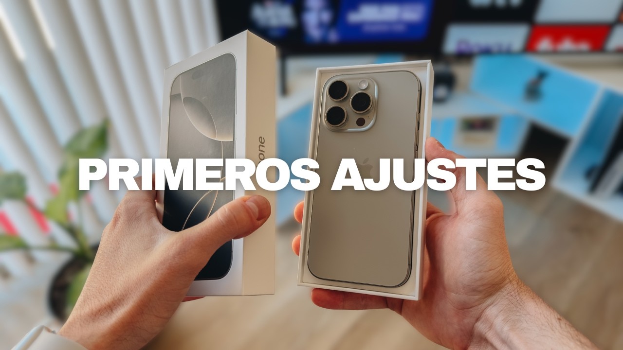 PRIMEROS AJUSTES que debes Configurar en tu iPhone. (Tutorial) - YouTube