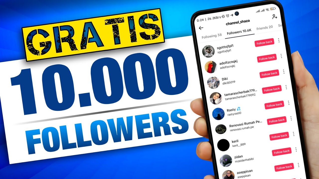 Followers Tiktok Gratis - Cara Menambah Followers Tiktok Gratis Terbaru 2026