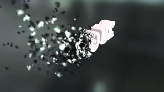 Element 3d Test : 3d Text Disintegration