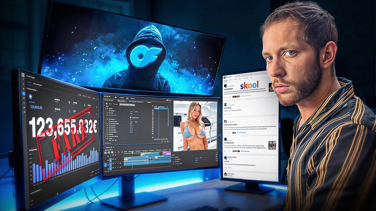 J’ai infiltré des formations d’arnaqueurs OFM ia...