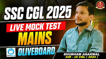 🔴 SSC CGL Mains 2025 | 19/12/2025 I LIVE Paper Solution & Strategy | By AIR 16 #ssc #mains