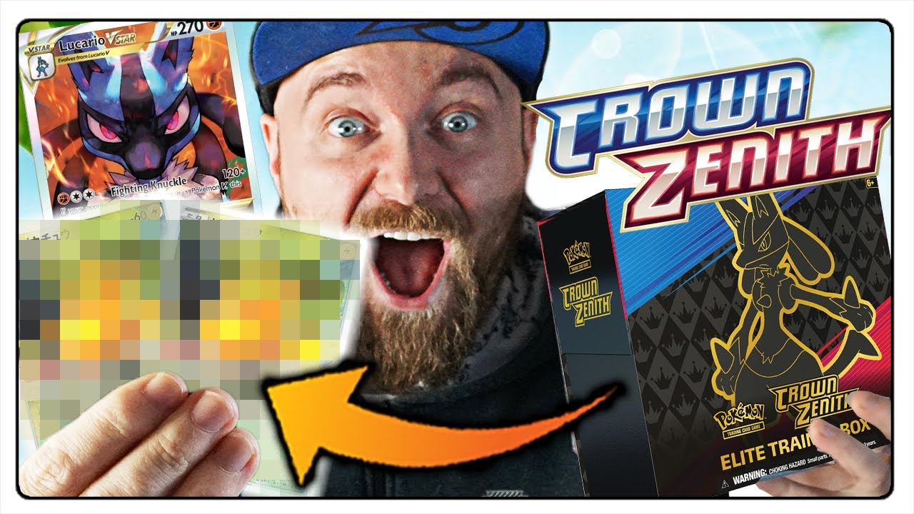 JEDEN CROWN ZENITH Elite Trainer Box! ZA DUŻO RZADKICH KART? | PACZKA OD POKÉMON COMPANY