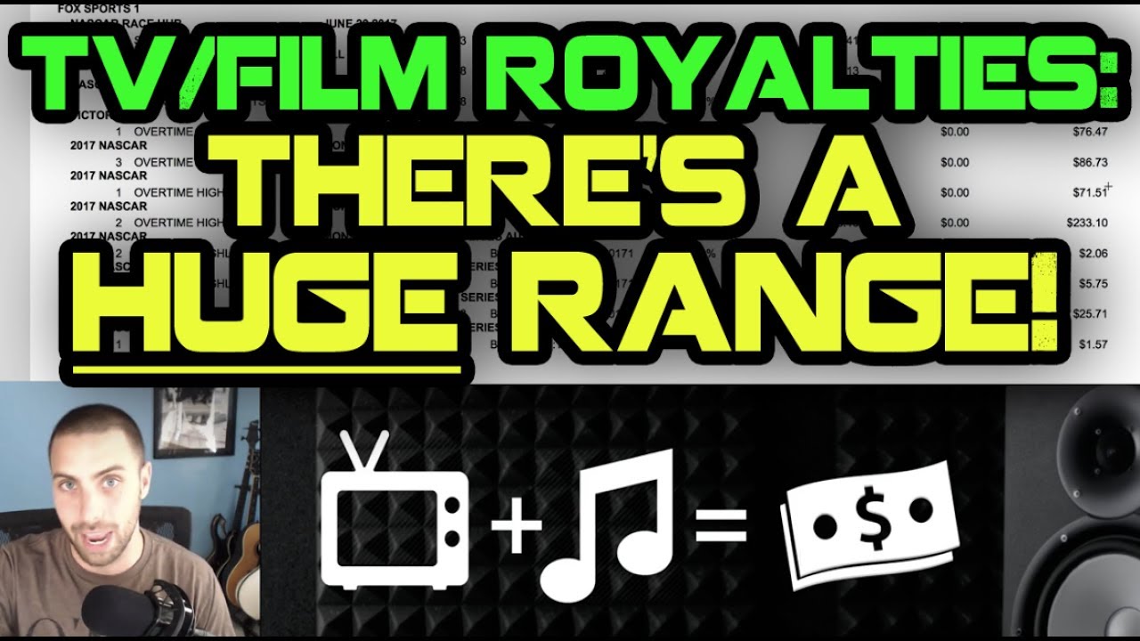 Tv/Film Royalties: There'S A Huge Range!