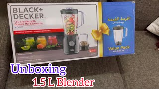 Black and Decker Food Processor Unboxing. : 600W FX650-B5 