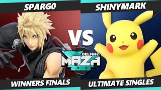 Delfino Maza 2023 Winners Finals - Spargo (Cloud) Vs. ShinyMark (Pikachu) Smash Ultimate - SSBU