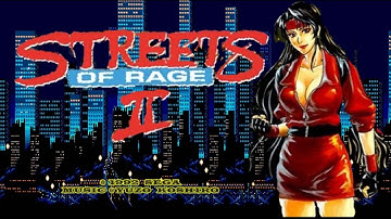 Street of Rage II (Genesis/Mega Drive)-Blaze Fielding Longplay using Game Genie Codes