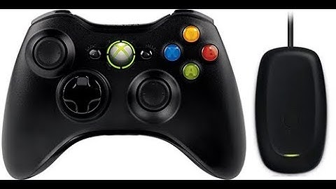 How to install XBOX360 wireless controller receiver driver Windows 10