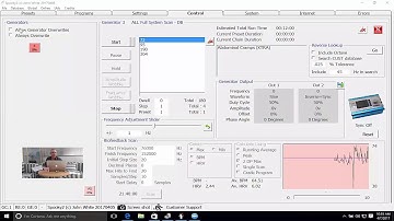 How Do We Do a Biofeedback Scan When Using the April 1st Update
