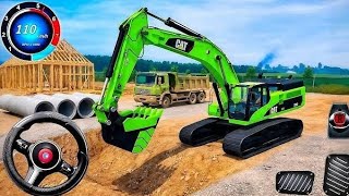 Real City Construction Simulator 3D - City Road Builder Excavator Trucks 2026 - Android Gameplay
