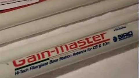 The First UK Look At The Sirio Gainmaster CB Radio Antenna