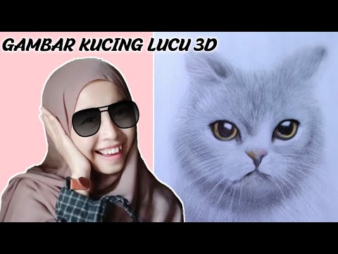 Video: Cara Menggambar Kucing Cheshire