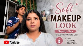 Soft Makeup Look ASMR 💄 | Relaxing Makeup Application | Calm Beauty Session | No Talking screenshot 4