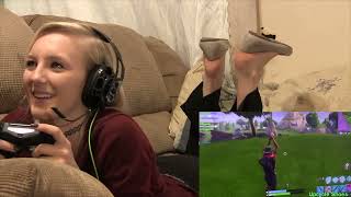 Fortnite With Brittney Part 17 Livestream Reaction