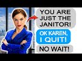 Karen BOSS HARASSES ME, so I GOT HER FIRED!  r/EntitledPeople