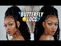 INDIVIDUAL CROCHET BUTTERFLY LOCS, PRE-DISTRESSED, NO WRAPPING! feat. Janet Collection | Slim Reshae