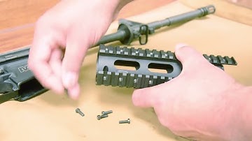How to Remove and Install You Leapers UTG Pro T-Series Drop-in Handguard MTU001T