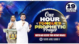 Details 🔴 LIVE | ONE-HOUR TONGUES & PROPHETIC PRAYER | RECEIVE YOUR INSTANT MIRACLE | 19-09-2026 News