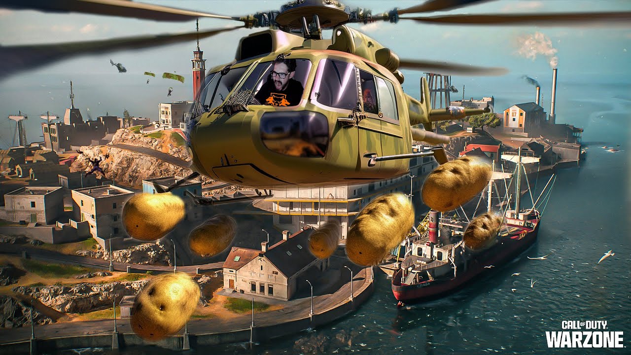 What a Potato Squad Looks Like Playing Warzone In Call of Duty - YouTube