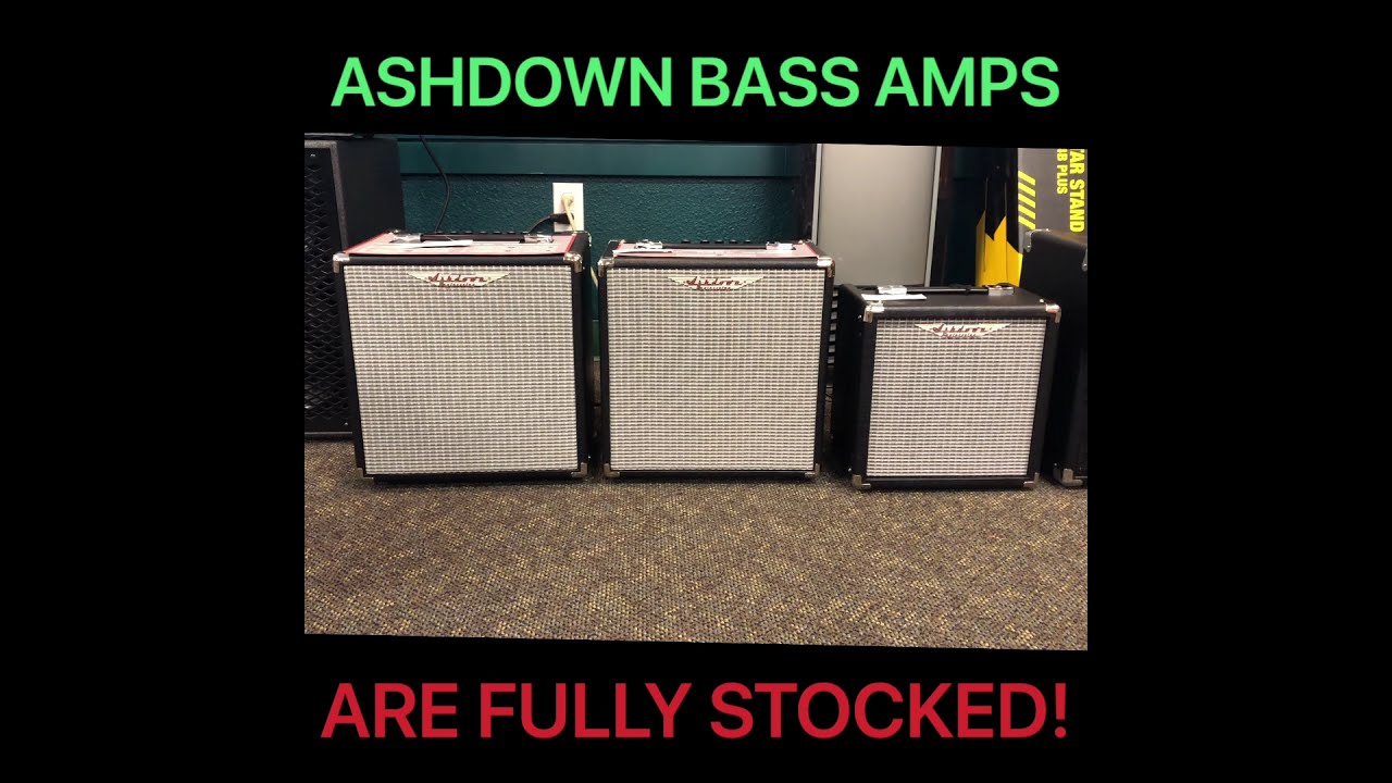 Check out these Ashdown Bass Amps