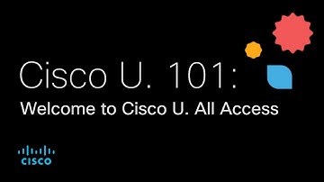 Welcome to Cisco U. All Access