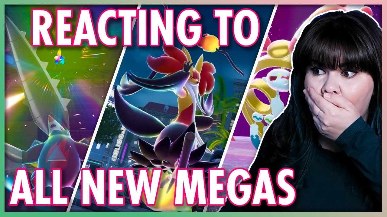 An Unspoiled Pokémon Fan Reacts to All New Megas (includes DLC Mega Reveals)