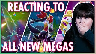 An Unspoiled Pokémon Fan Reacts to All New Megas (includes DLC Mega Reveals)