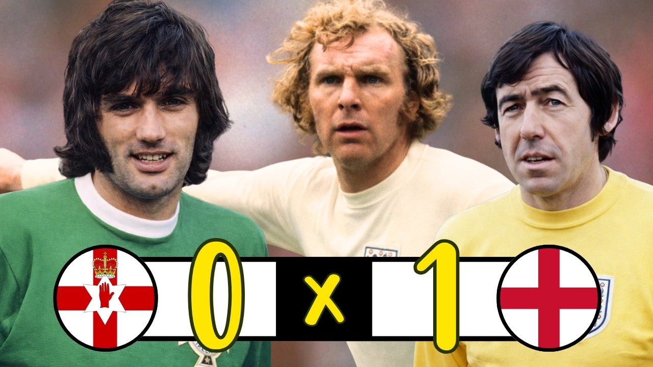 1971 Northern Ireland 0-1 England | Goal & Highlights