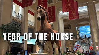 Las Vegas Strip Walking Tour January 2026 - Lunar New Year Displays Coming To Hotels