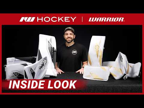 Warrior Alpha Surge S30 Junior & Youth Goalie Pads // Inside Look