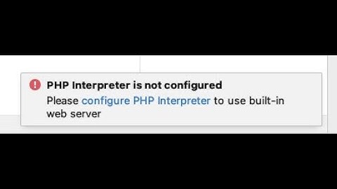 How to configure PHP interpreter in PhpStorm(Xampp+MacOs)