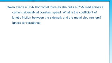 Ch. 5 - Displacement and Force in Two Dimensions - Section 2 - Problem #18