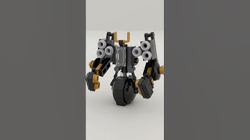 LEGO 30379 Micro Quake Mech Satisfying Speed Build #lego #legomecha #legomech