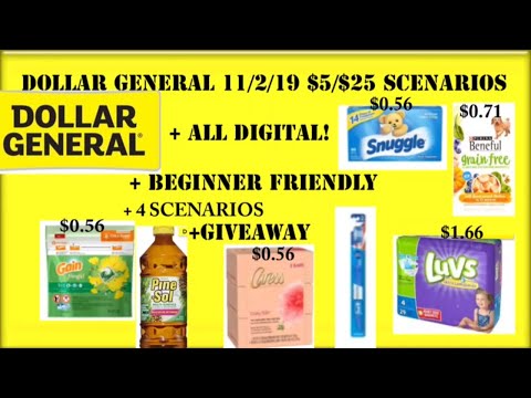 😱👏11/2-dollar-general-deals-+-hott-scenarios-+-all-digital-deals-+-full-breakdowns-+-giveaway