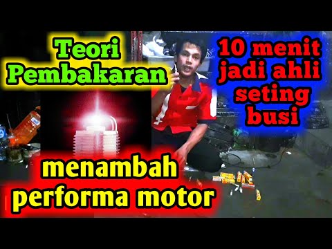 Warna Busi Menunjukan Kondisi Mesin, How to read spark Plug?. 