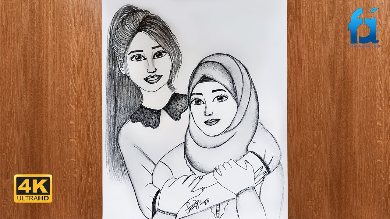 Sketch  My cute sister sketch   Facebook