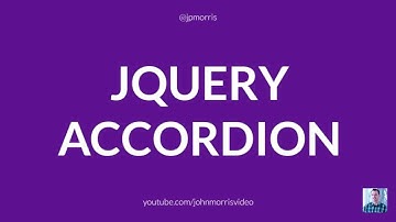 jQuery Tutorial: How to Build a jQuery Accordion