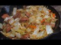 How To Make Fried Cabbage / Ray Mack's Kitchen and Grill