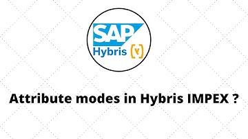 Attribute Modes in Hybris IMPEX?