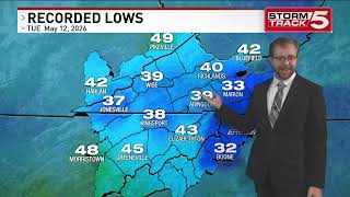 WCYB Kit Alexander Forecast for 5 12