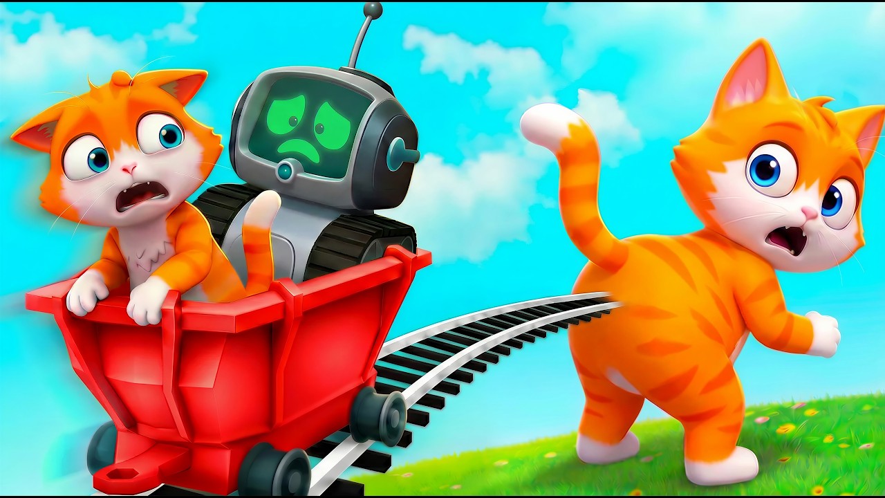 Cart Riding Into CAT In Roblox!