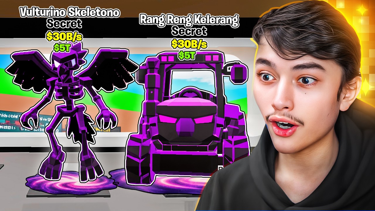 انفجر الحظ  بحساب من الصفر في حدث الأدمن (جبت الحيوانات الجديدة)!!🔥😱 steal a brainrot