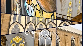 Stained Glass Restoration, Church Church Window Repair, & Custom Protective Coverings Install