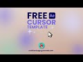 Free cursor template  after effects project file